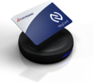 NFC-Modul zum komfortablen Schärfen und Entschärfen der THITRONIK Alarmanlage.